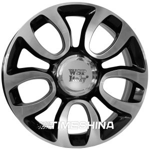 Литые диски WSP Italy Fiat (W167) Ercolano W7 R17 PCD5x98 ET41 DIA58.1 glossy black polished