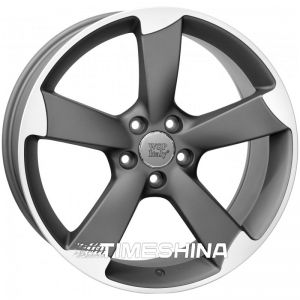 Литые диски WSP Italy Audi (W567) Giasone W9 R19 PCD5x112 ET33 DIA66.6 matt gun metal polished