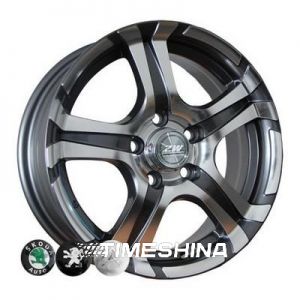 Литые диски ZW 745 W5.5 R14 PCD4x100 ET35 DIA67.1 BP