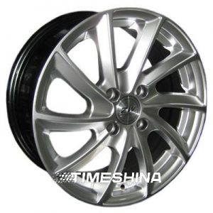 Литые диски ZW 7619 W6 R14 PCD4x100 ET35 DIA67.1 HB-P