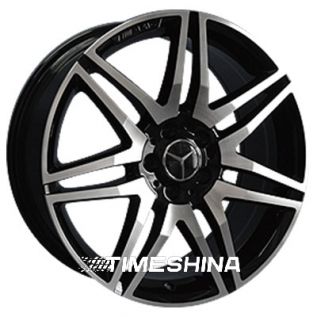 Литые диски Replica Mercedes (MR863) W8 R18 PCD5x112 ET37 DIA66.6 BKF