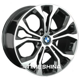 Литые диски Replica BMW (B848) W11 R20 PCD5x120 ET37 DIA74.1 BKF