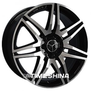 Литые диски Replica Mercedes (MR863) W8.5 R19 PCD5x112 ET48 DIA66.6 BKF