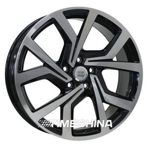 Литые диски WSP Italy Volkswagen (W469) Giza W7.5 R18 PCD5x100 ET51 DIA57.1 glossy black polished