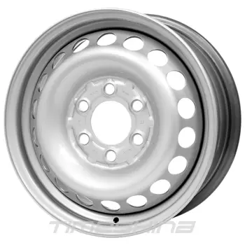 Стальные диски ALST (KFZ) 6024 W6 R16 PCD6x205 ET124 DIA161 silver