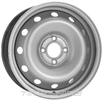 Стальные диски ALST (KFZ) 7635 W6 R15 PCD4x100 ET50 DIA60 silver