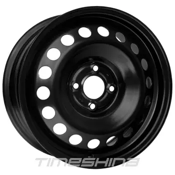 Стальные диски ALST (KFZ) 7775 Dacia W6 R15 PCD4x100 ET40 DIA60.1 black