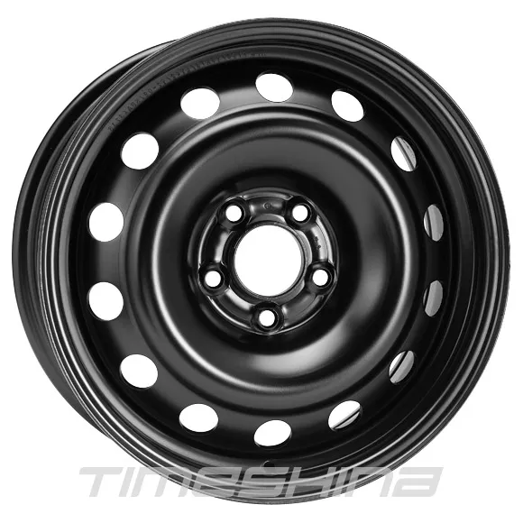 Стальные диски ALST (KFZ) 7780 Fiat W7 R16 PCD5x108 ET42 DIA65 black