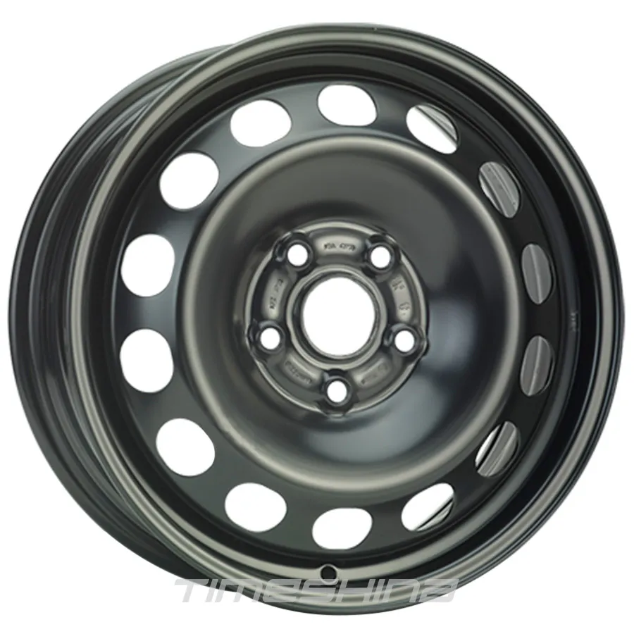 Стальные диски ALST (KFZ) 9702 Volkswagen W6 R16 PCD5x112 ET50 DIA57 black