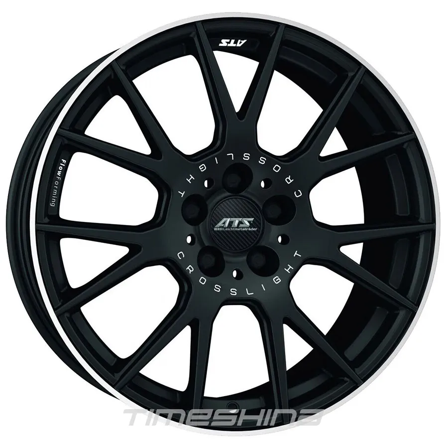 Литые диски ATS Crosslight W8.5 R19 PCD5x114.3 ET28 DIA75.1 racing-black lip polished