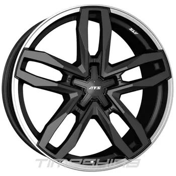 Литі диски ATS Temperament W9 R19 PCD5x112 ET60 DIA66.6 blizzard-grey lip polished