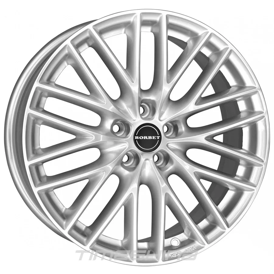Литые диски Borbet BS5 W8 R18 PCD5x114.3 ET40 DIA72.6 gray