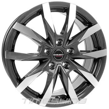 Литые диски Borbet CW5 W7.5 R18 PCD5x127 ET45 DIA71.6 MBP