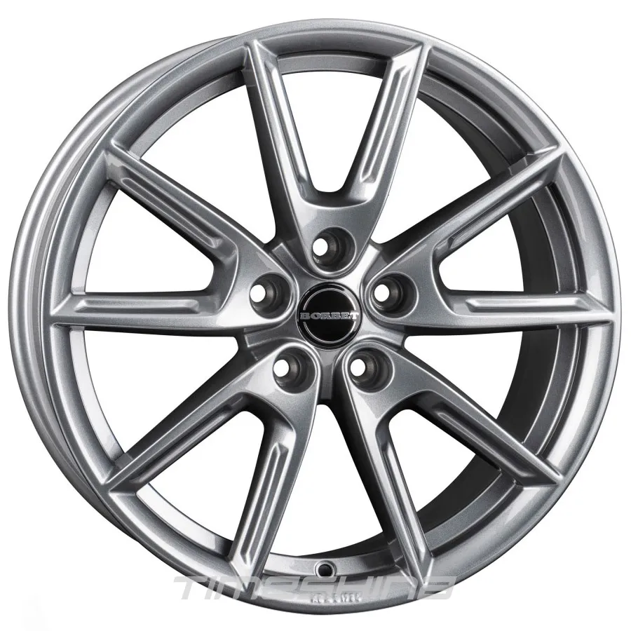 Литые диски Borbet LX18 W8 R18 PCD5x112 ET44 DIA57.1 Gray