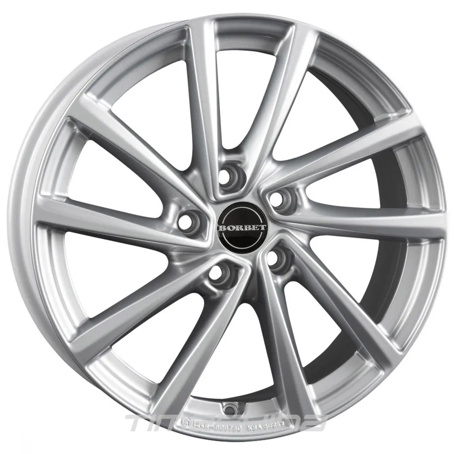 Литые диски Borbet V W7 R18 PCD5x114.3 ET50 DIA67.1 S