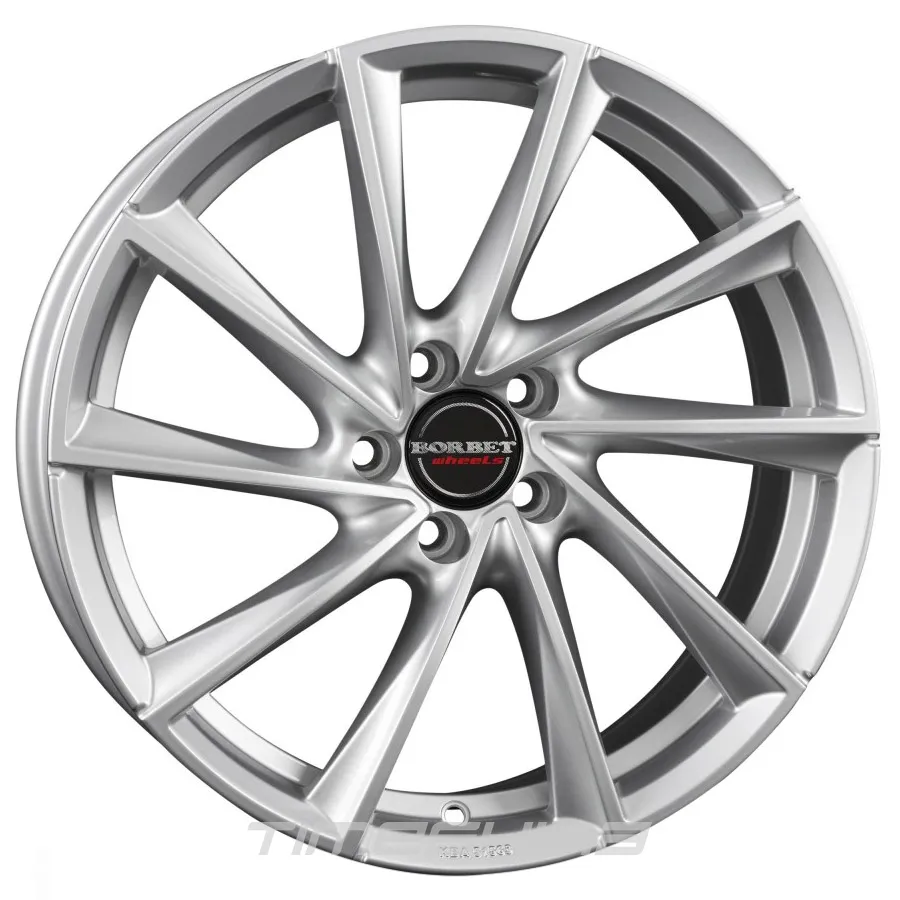 Литые диски Borbet VTX W8 R18 PCD5x114.3 ET48 DIA72.6 S