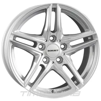 Литі диски Borbet XR W7.5 R16 PCD5x112 ET40 DIA66.6 black