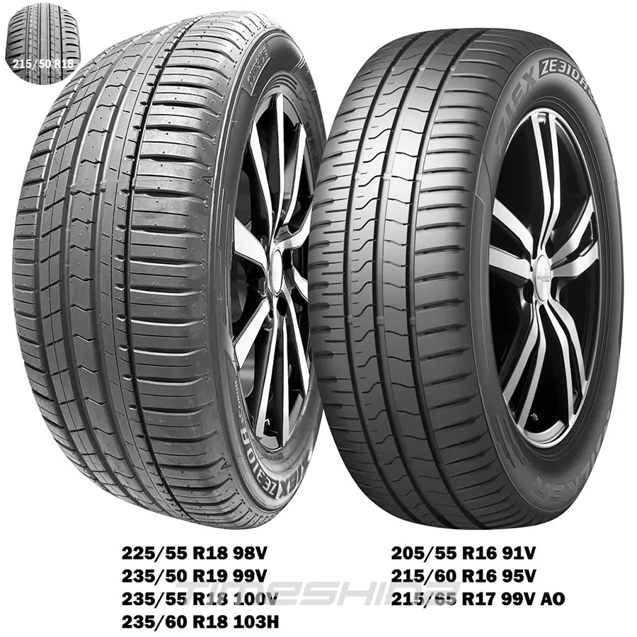 Летние шины Falken Ziex ZE310A Ecorun 225/50 R19 96V