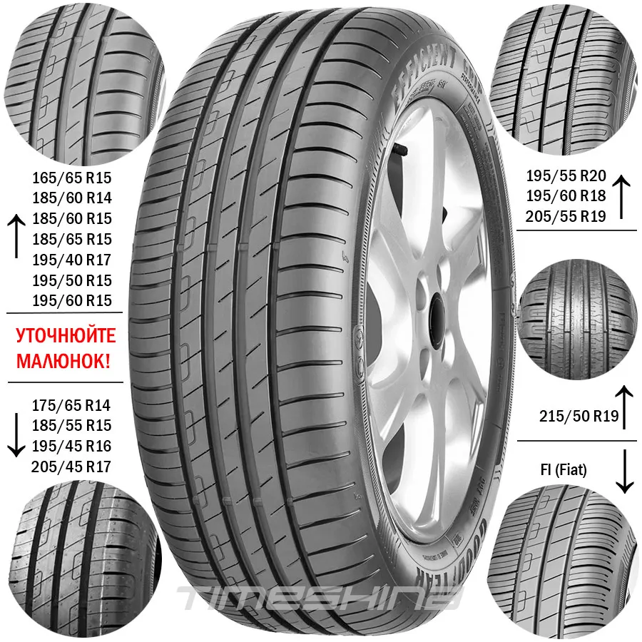 Летние шины Goodyear EfficientGrip Performance