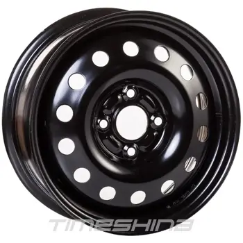 Стальные диски Kapitan Steel W5.5 R14 PCD4x100 ET46 DIA54.1 black