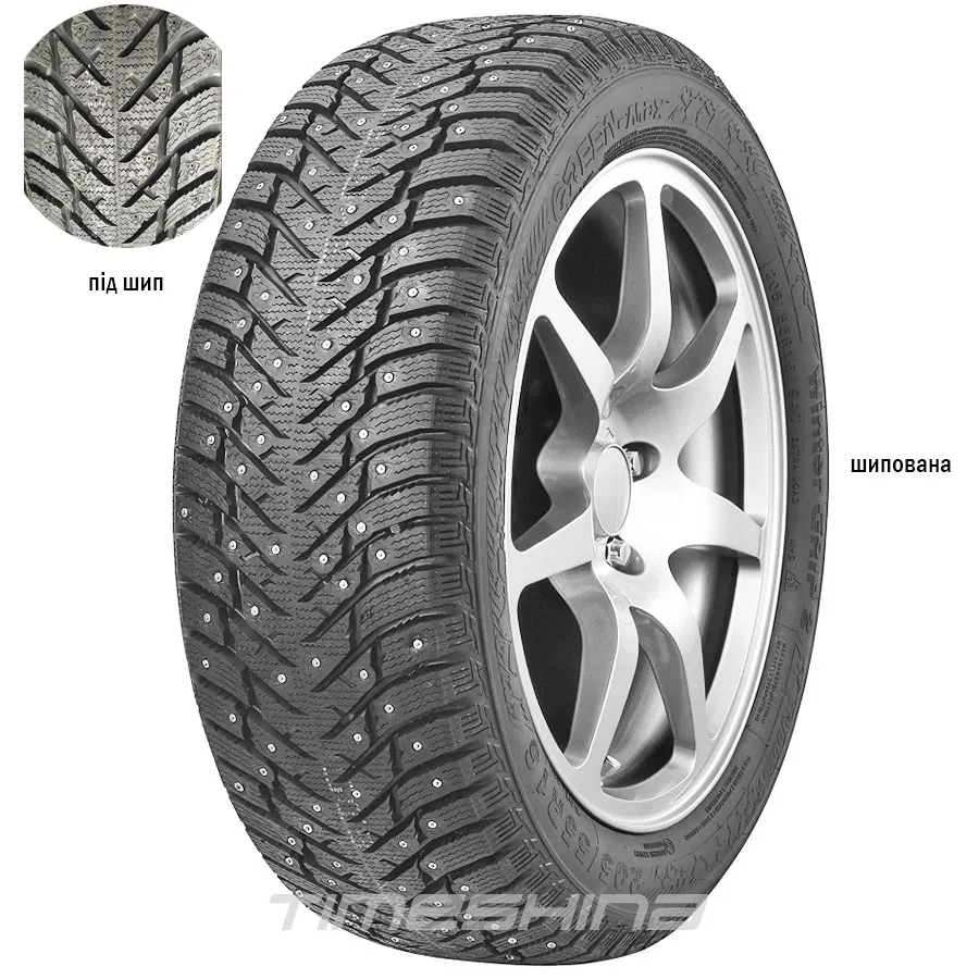 Зимние шины LingLong Green-Max Winter Grip 2 195/45 R16 84T XL (под шип)