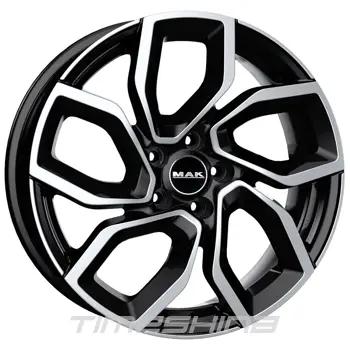 Литые диски Mak Apollo W6.5 R16 PCD4x108 ET20 DIA65.1 black mirror