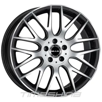 Литые диски Mak Arrow W8 R18 PCD5x112 ET33 DIA66.6 black mirror