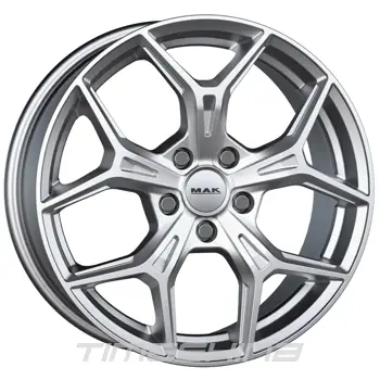 Литые диски Mak Epica W7 R18 PCD5x110 ET40 DIA65.1 gloss black