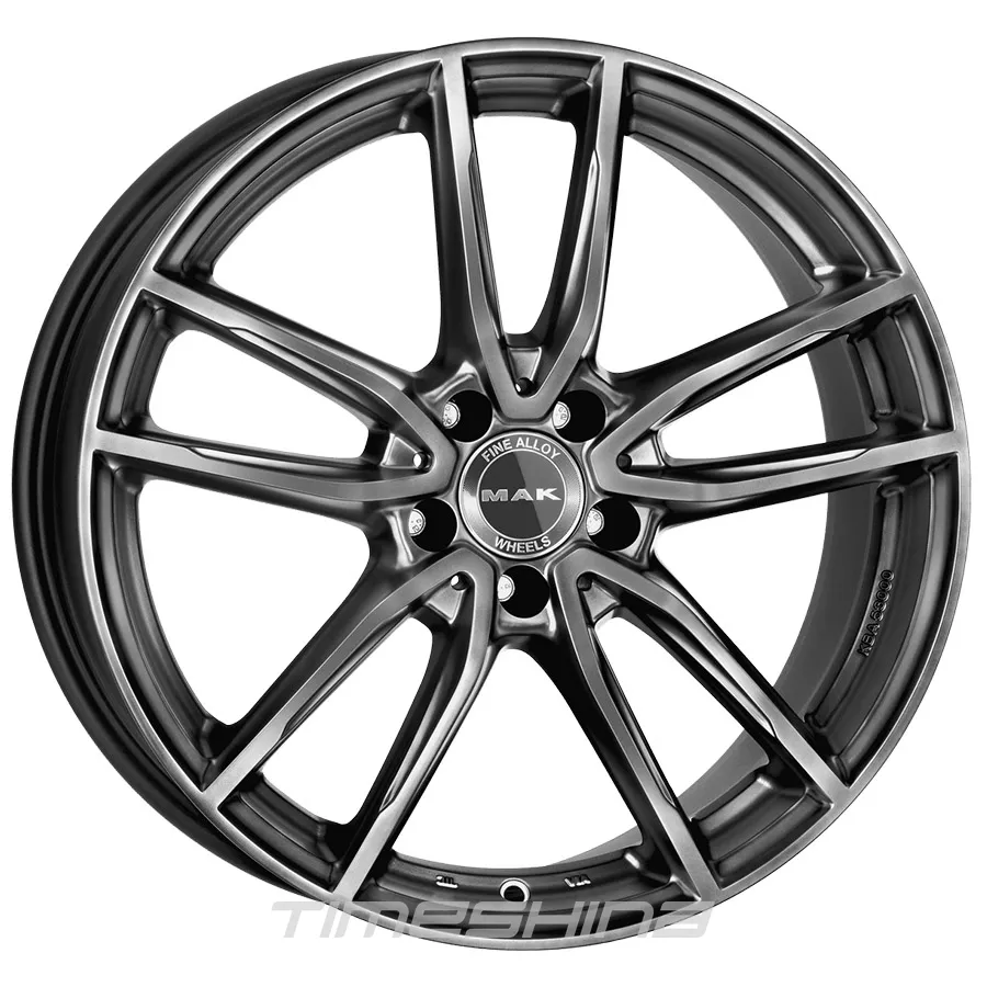 Литые диски Mak Evo W9 R20 PCD5x112 ET41 DIA66.6 M-titan
