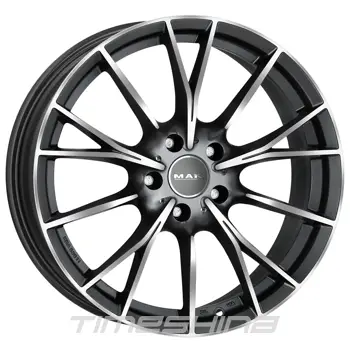 Литые диски Mak Fabrik W8 R18 PCD5x112 ET30 DIA66.6 gun met-mirror face
