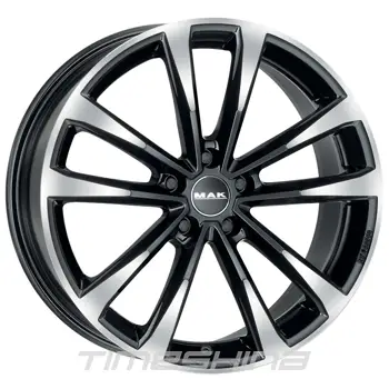 Литі диски Mak Main W7.5 R17 PCD5x108 ET45 DIA72 black mirror