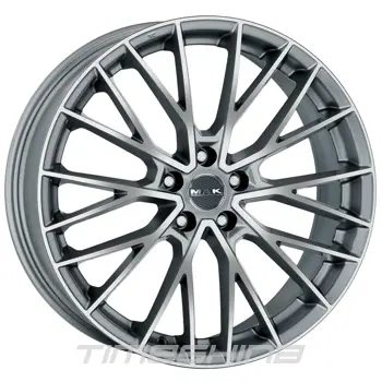 Литі диски Mak Speciale W8.5 R19 PCD5x114.3 ET39 DIA60.1 black mirror