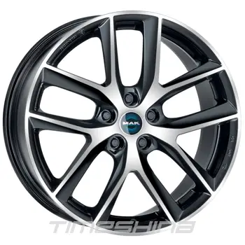 Литі диски Mak Voltage W8.5 R19 PCD5x114.3 ET40 DIA64.1 black mirror