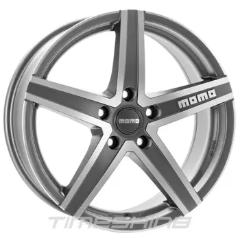 Литі диски Momo Hyperstar Evo W8 R18 PCD5x120 ET35 DIA79.6 matt anthracite polished