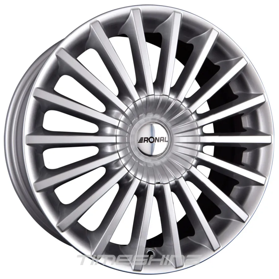Литые диски Ronal R39 W7.5 R17 PCD4x114.3 ET40 DIA76 crystal silver
