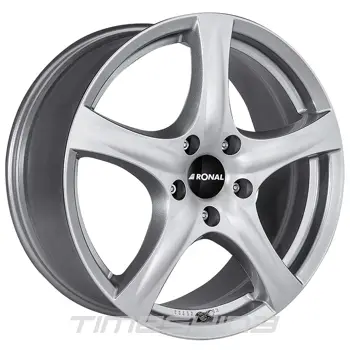 Литые диски Ronal R42 W6 R14 PCD4x100 ET38 DIA68 crystal silver