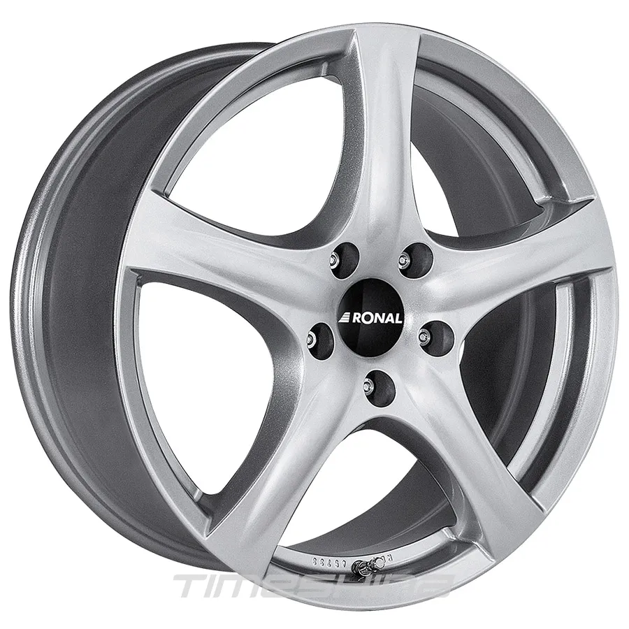 Литые диски Ronal R42 W6 R14 PCD4x100 ET38 DIA68 crystal silver