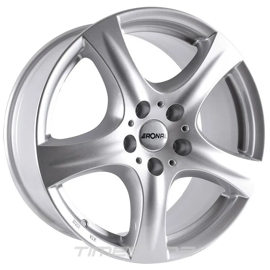 Литые диски Ronal R43 W8.5 R18 PCD5x139.7 ET35 DIA82 crystal silver