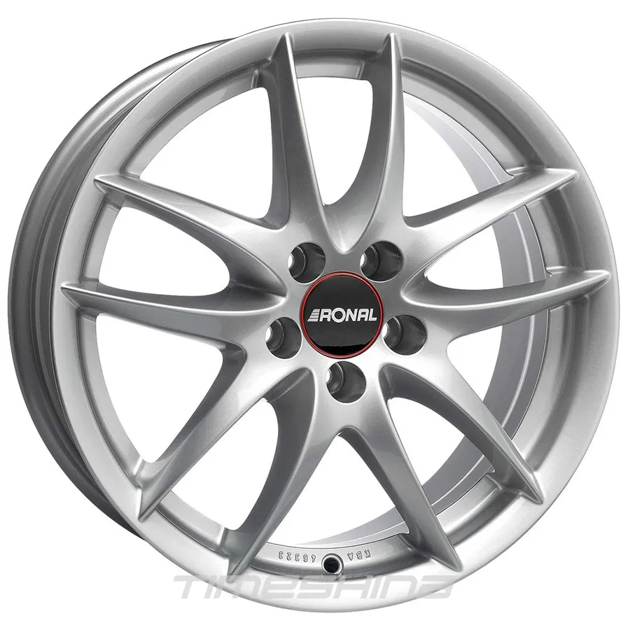 Литые диски Ronal R46 W7 R16 PCD5x114.3 ET40 DIA82.1 silver
