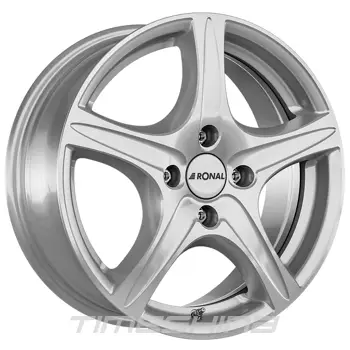Литые диски Ronal R56 W6 R15 PCD4x114.3 ET40 DIA76 crystal silver