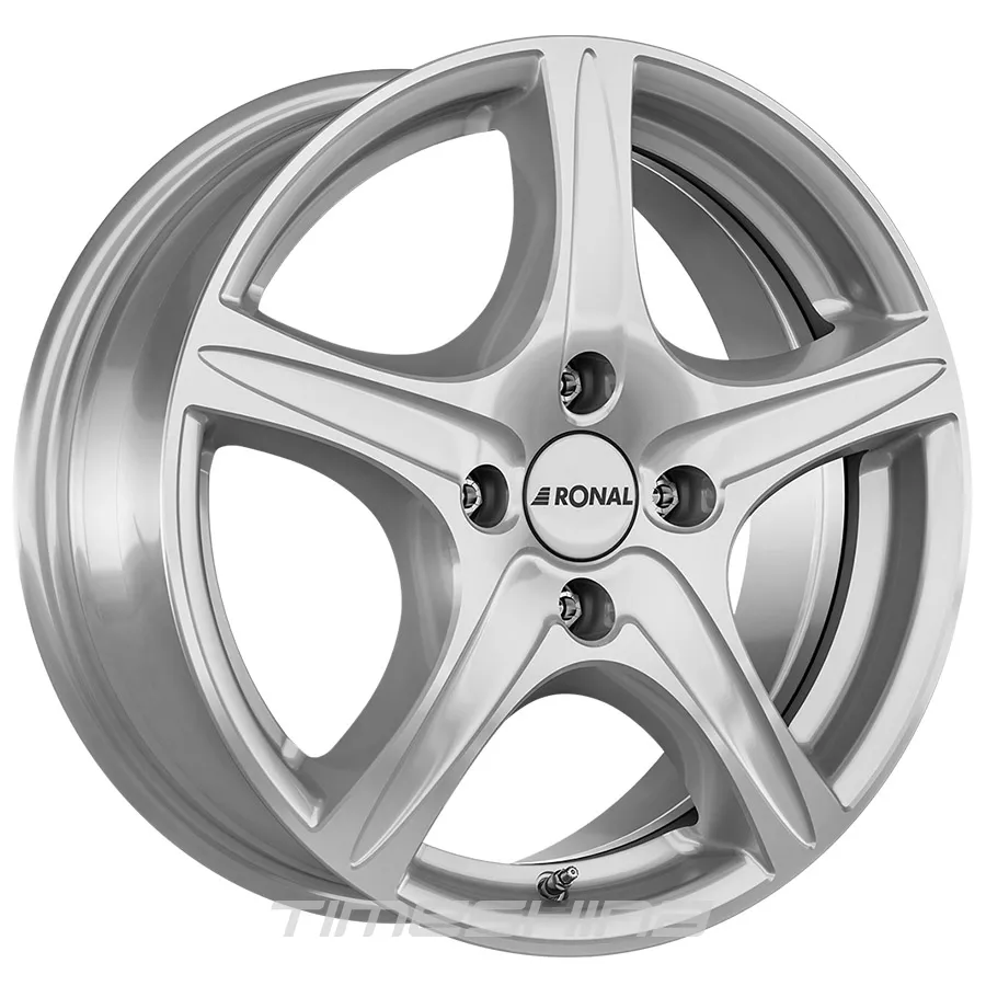 Литые диски Ronal R56 W6.5 R16 PCD5x108 ET50 DIA76.1 crystal silver