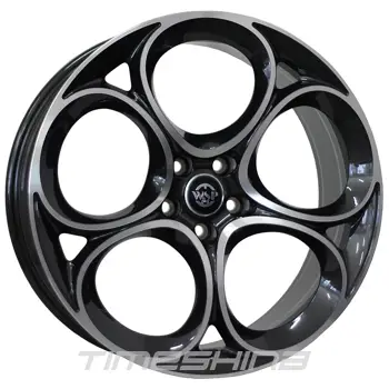 Литі диски WSP Italy Alfa Romeo (W262) Sankt Moritz W8.5 R20 PCD5x110 ET31 DIA65.1 glossy black polished