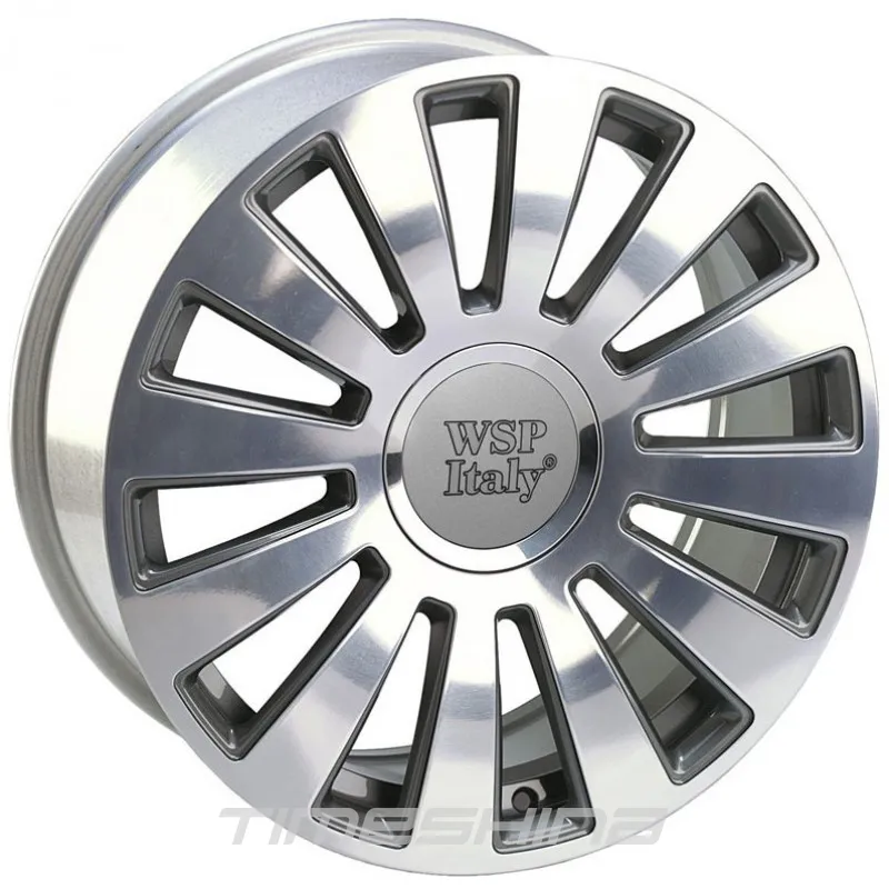 Литые диски WSP Italy Audi (W535) A8 Ramses W8 R20 PCD5x100/112 ET45 DIA57.1 anthracite polished