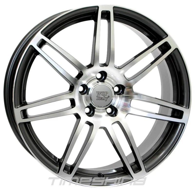Литые диски WSP Italy Audi (W557) S8 Cosma Two W7.5 R17 PCD5x112 ET30 DIA66.6 anthracite polished