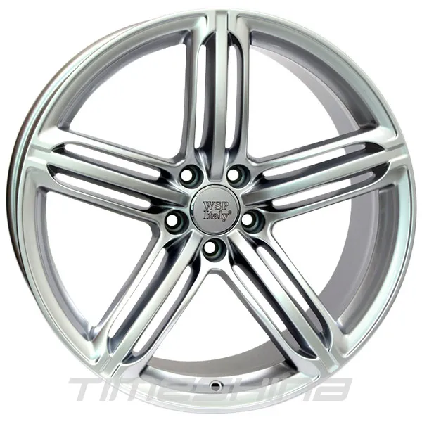 Литые диски WSP Italy Audi (W560) Pompei W9 R20 PCD5x112 ET29 DIA66.6 silver