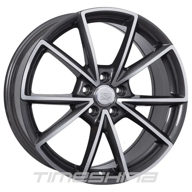Литі диски WSP Italy Audi (W569) AIACE W8 R19 PCD5x112 ET26 DIA66.6 anthracite polished