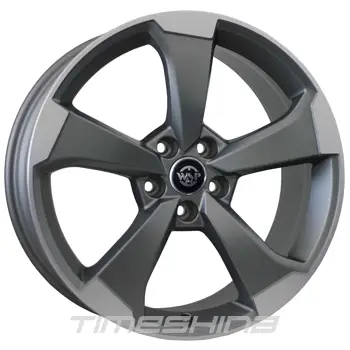 Литые диски WSP Italy Audi (W572) Lipari W8 R19 PCD5x112 ET45 DIA57.1 matt gun metal polished