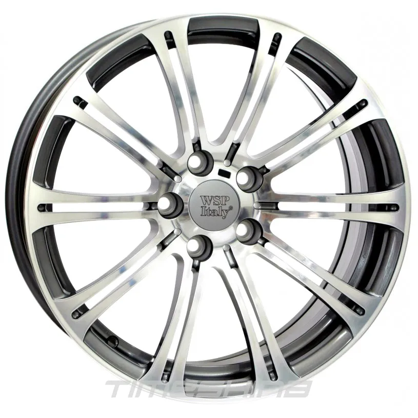 Литі диски WSP Italy BMW (W670) M3 Luxor W8.5 R20 PCD5x120 ET34 DIA72.6 anthracite polished