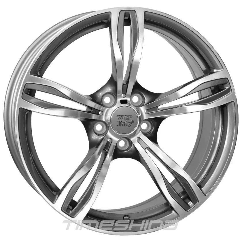 Литі диски WSP Italy BMW (W679) M5 Daytona W9 R20 PCD5x120 ET44 DIA72.6 anthracite polished