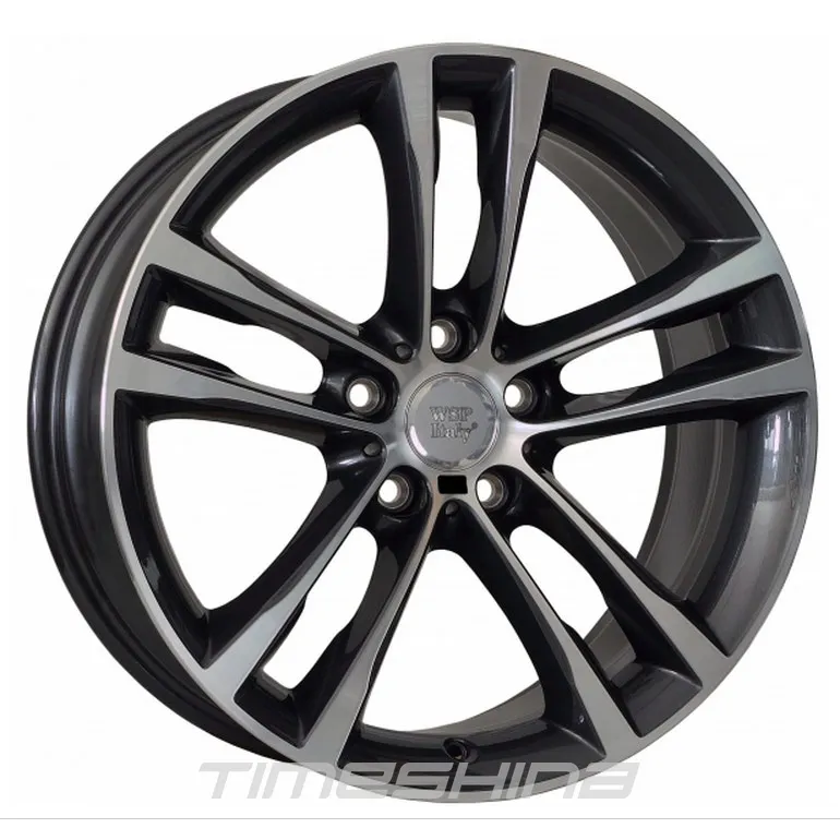 Литі диски WSP Italy BMW (W681) Achille W8 R17 PCD5x120 ET53 DIA72.6 anthracite polished